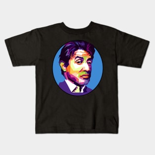 Sylvester stallone pop art Kids T-Shirt